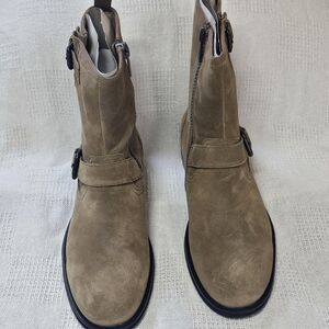 NEW!! Kenneth Cole New York Men's Brown Suede Boots